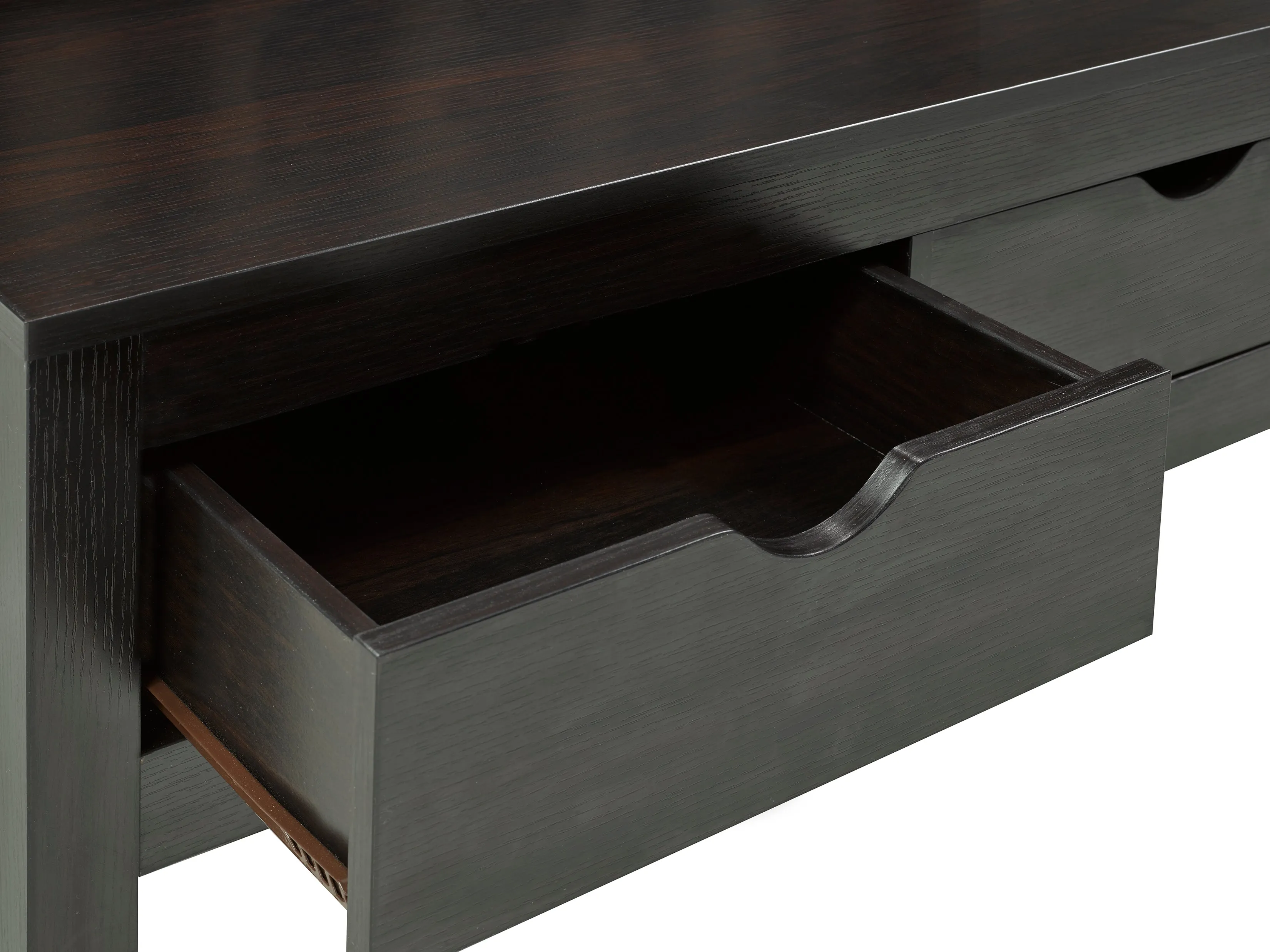 Dark Cherry Wood Storage Bench- Model #18007B