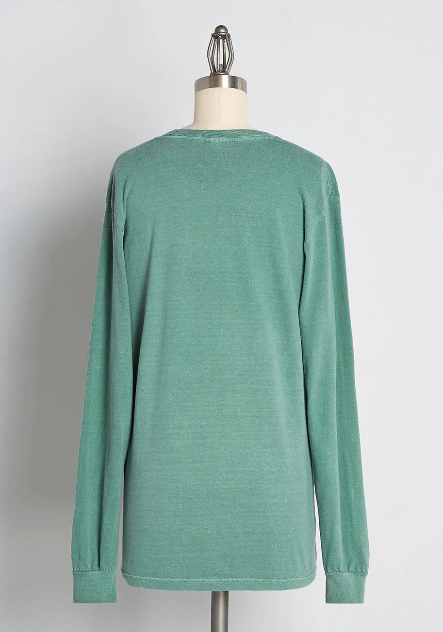 Dead Inside, But Festive Long Sleeve Tee