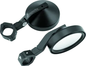 DragonFire Racing UTV Side Mirror SS Defender Series - 1.75" to 2" Clamp or Pro-Fit / Profile R.O.P.S Compatible