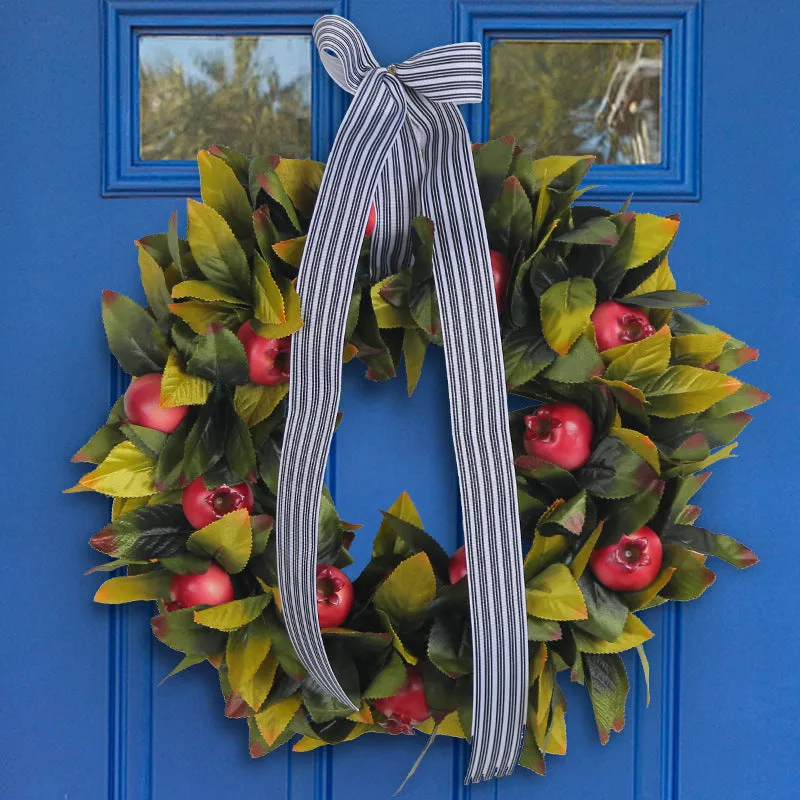 Fall Front Door Wreath Decorative Wreath
