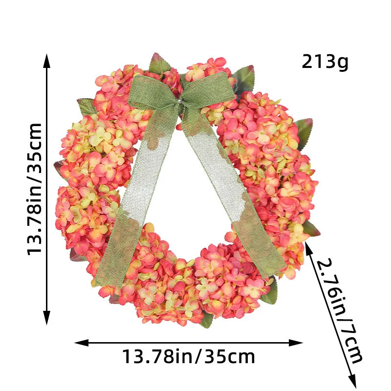 Fall Front Door Wreath Decorative Wreath