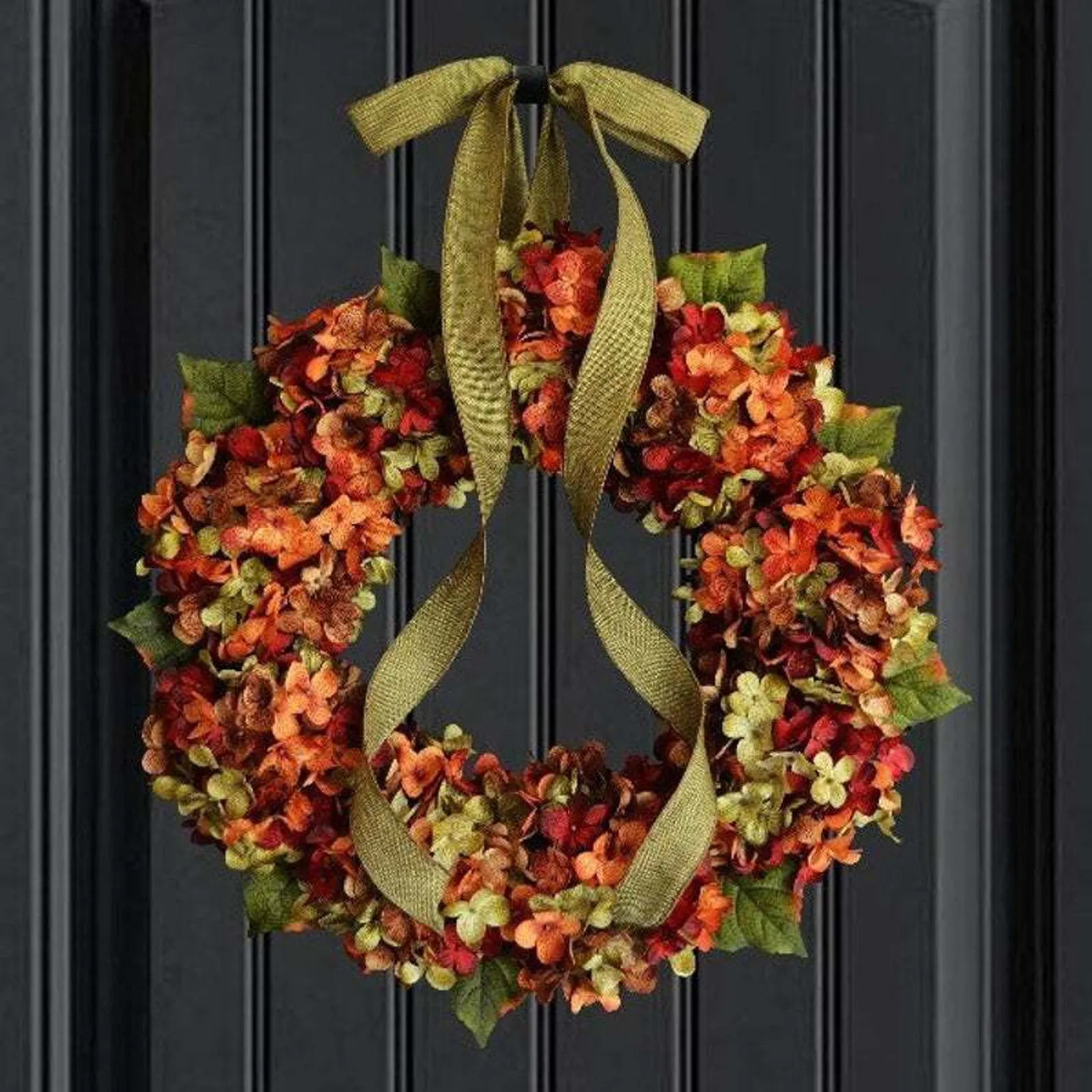 Fall Front Door Wreath Decorative Wreath