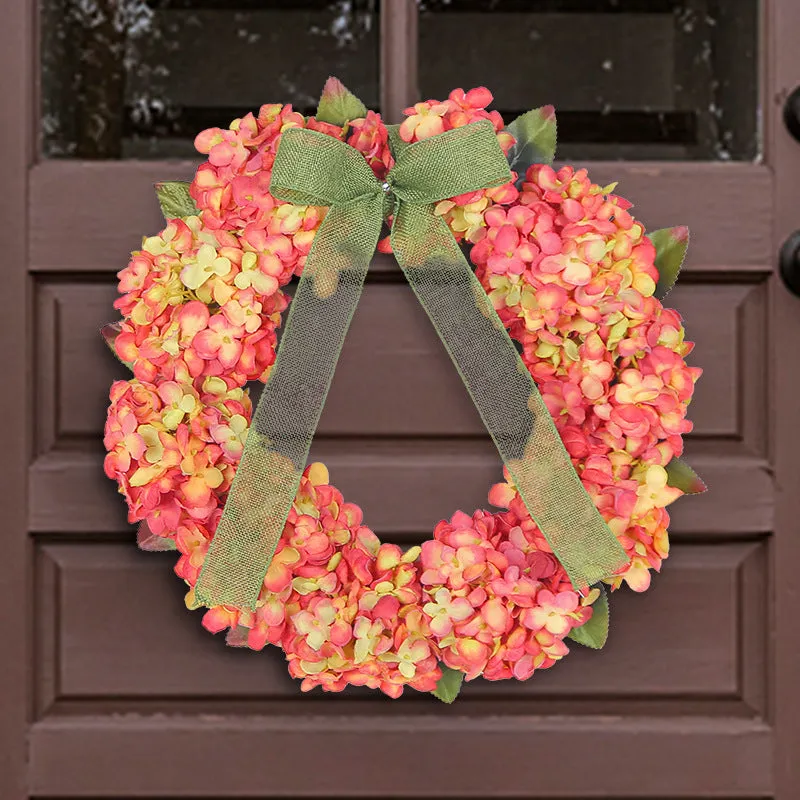 Fall Front Door Wreath Decorative Wreath