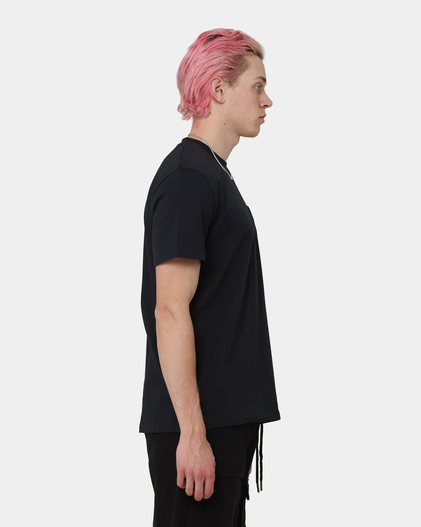 Fred Perry X Raf Simons Laurel Wreath Detail T-Shirt Black