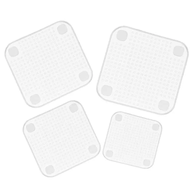Fresh Keeping Food Silicone Wrap 4 Pcs Set