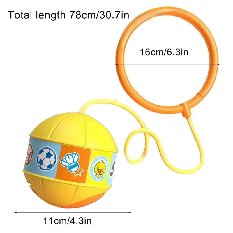 Glowing Ankle Skip Ball Kids Coordination Game