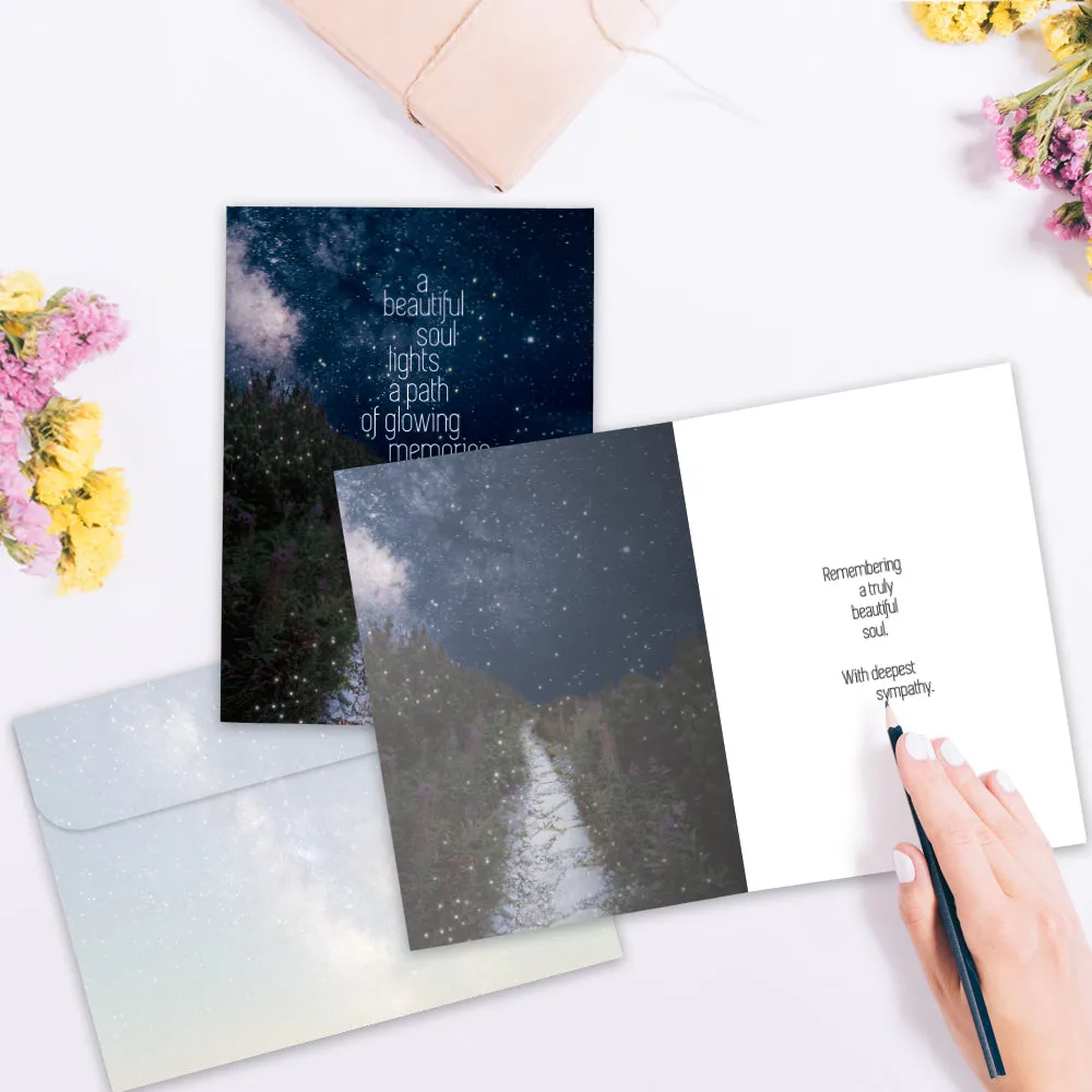 Glowing Path Sympathy Card