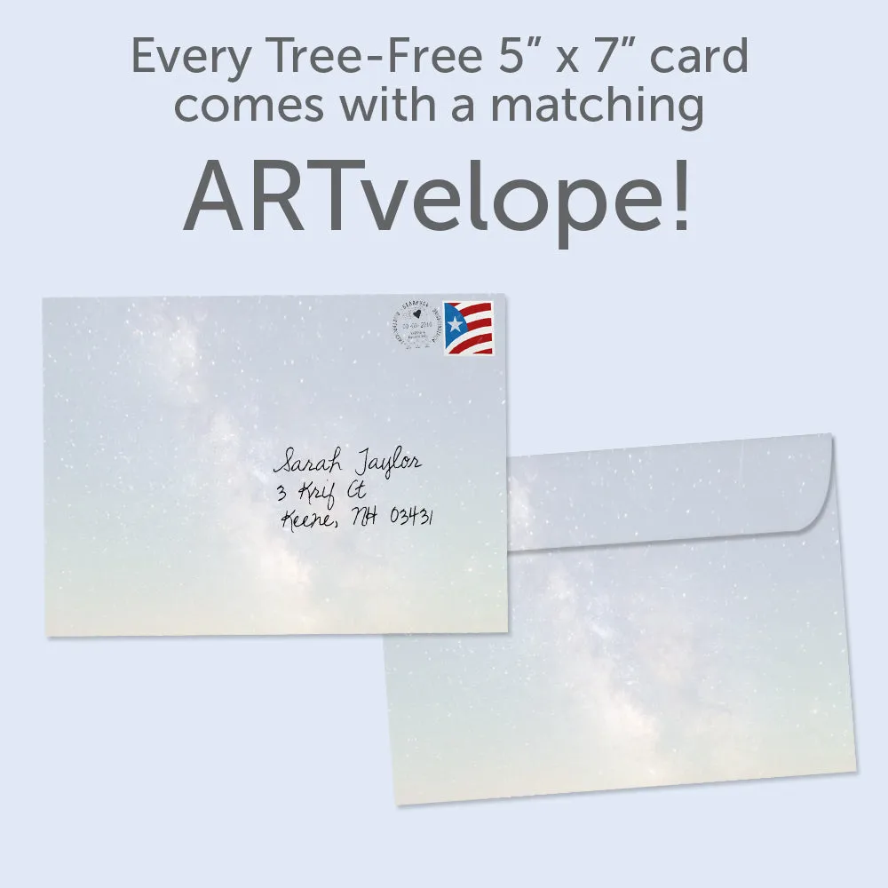 Glowing Path Sympathy Card