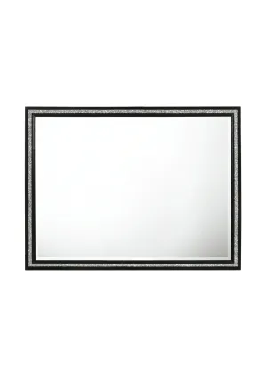 Haiden Mirror, Weathered Black Finish 28434