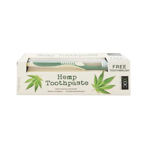 Hemp Toothpaste 100ml & Brush