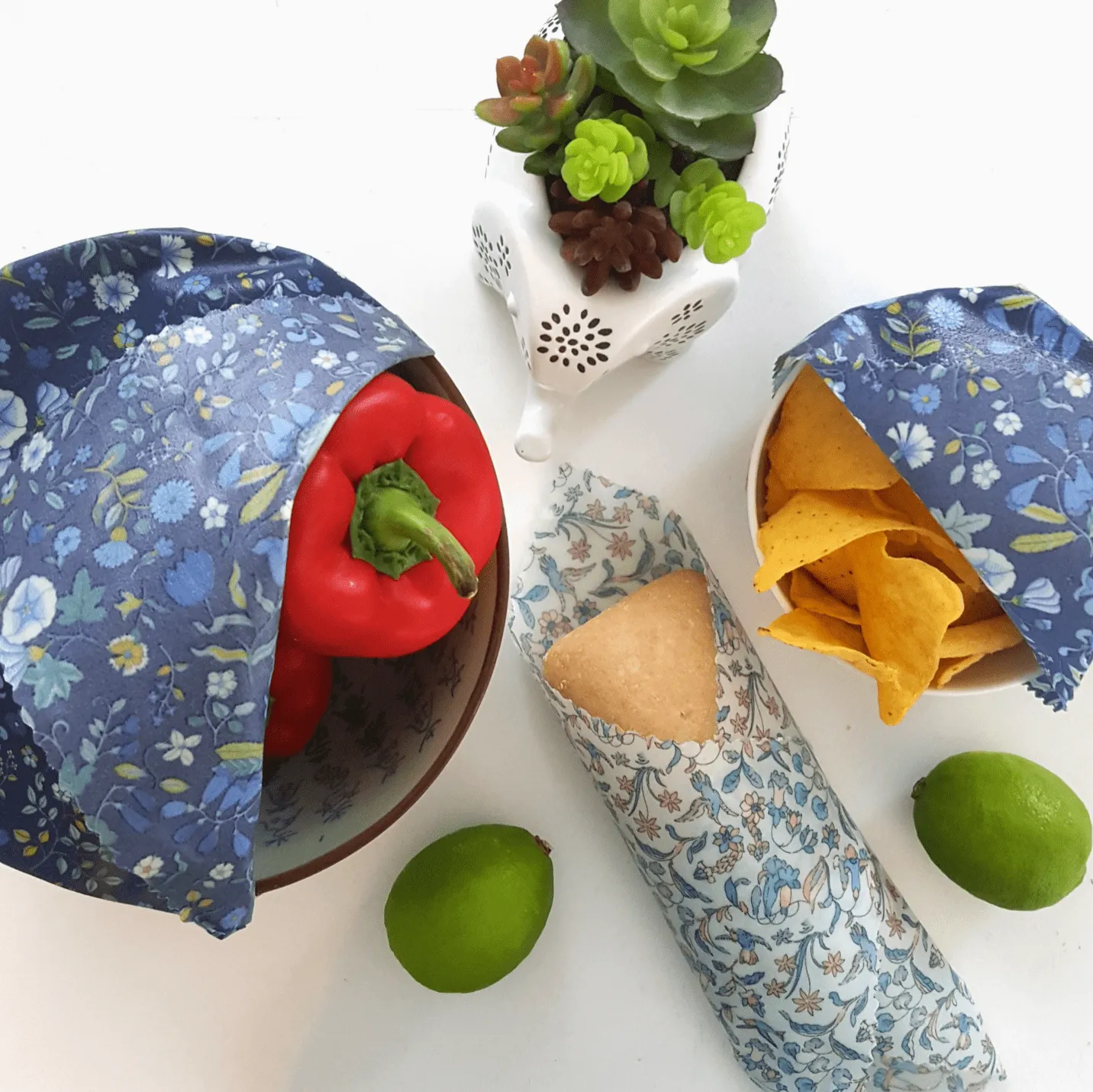 Honey Bee Good- Beeswax Food Wraps- Liberty Fabric Summer Collection