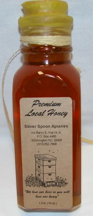 Honey Muth Jar W/Cork (1Lb)