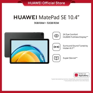HUAWEI MatePad SE 10.4" Tablet [3 32GB] | 2K Eye Comfort HUAWEI FullView Display | Surround Sound | HarmonyOS