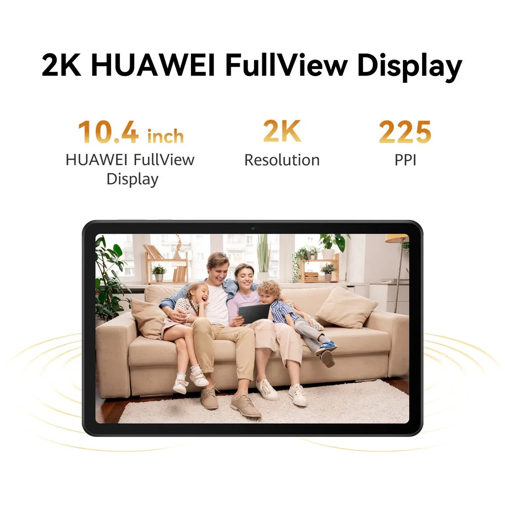 HUAWEI MatePad SE 10.4" Tablet [3 32GB] | 2K Eye Comfort HUAWEI FullView Display | Surround Sound | HarmonyOS