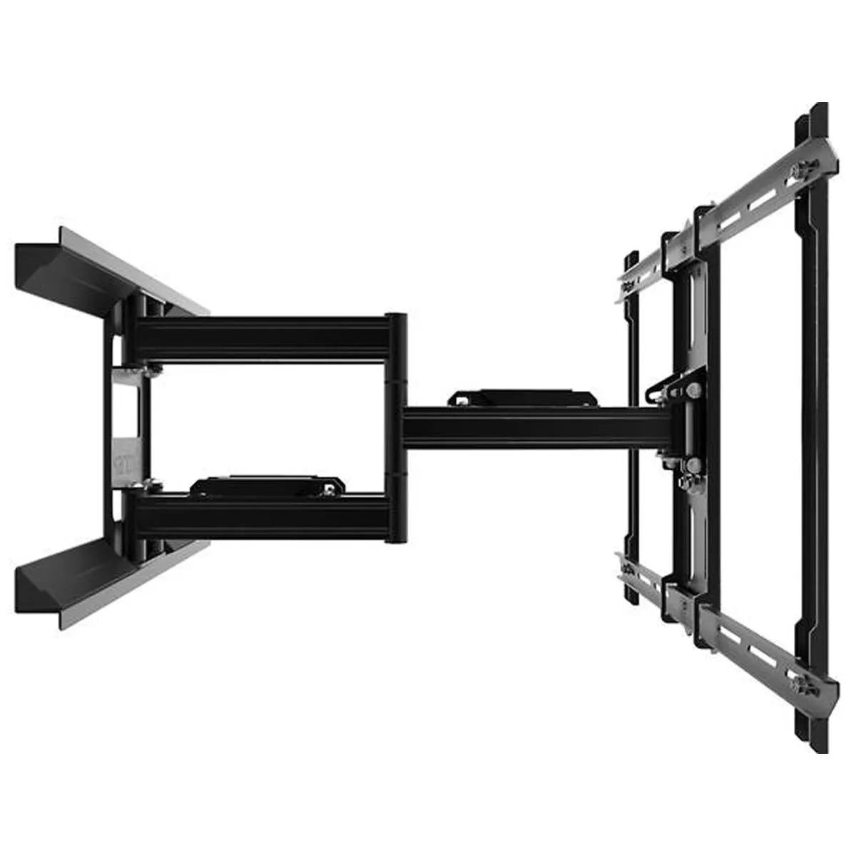Kanto PDX650SG Stainless Steel Full Motion Dual Stud Outdoor TV Mount for 37” – 75” TVs