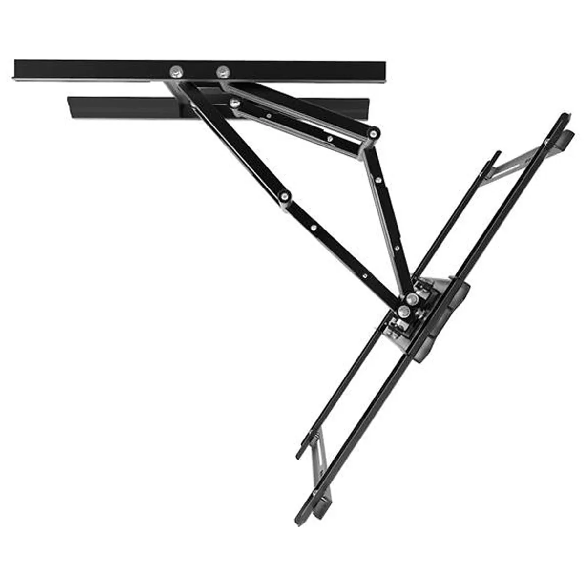Kanto PDX650SG Stainless Steel Full Motion Dual Stud Outdoor TV Mount for 37” – 75” TVs