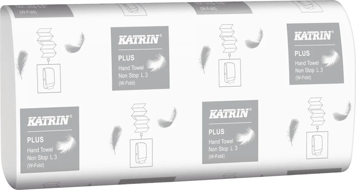Katrin Plus Hand Towel Non Stop L3 Handy Pack (2250)
