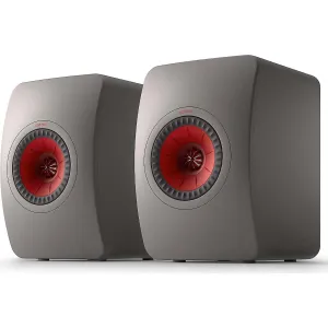 KEF OPEN BOX LS50 Meta Monitor Bookshelf Speakers - Pair - Grey - A Grade