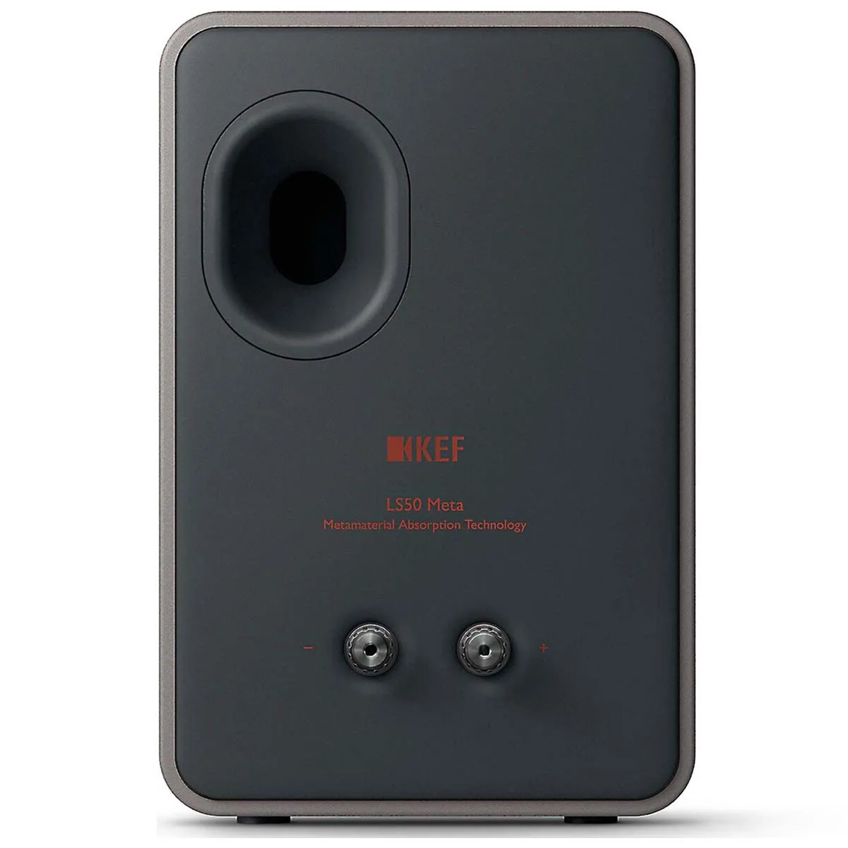KEF OPEN BOX LS50 Meta Monitor Bookshelf Speakers - Pair - Grey - A Grade