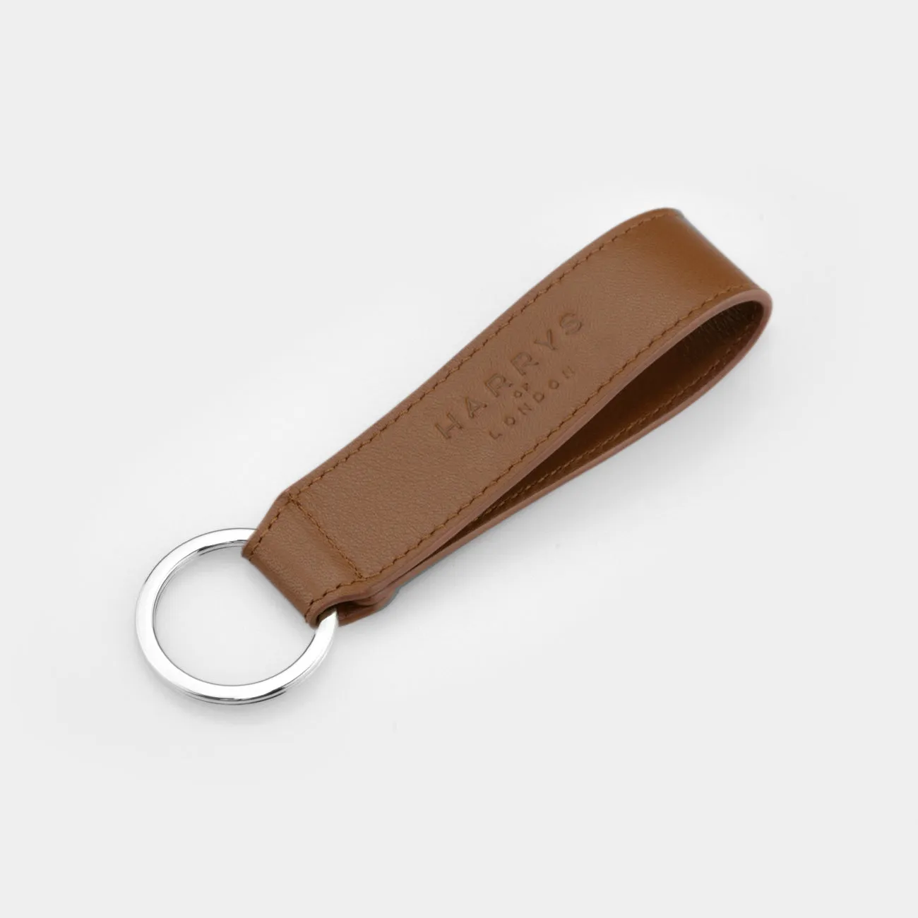 Key Fob Soft Nappa Tan