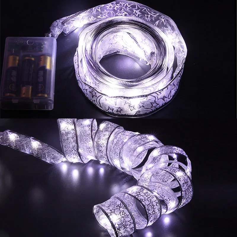 LED Christmas Ribbon Lights