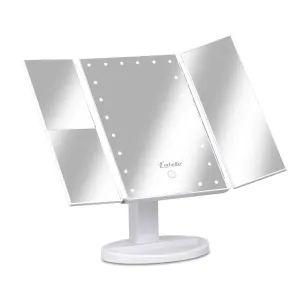 LED Tri-Fold Make Up Mirror