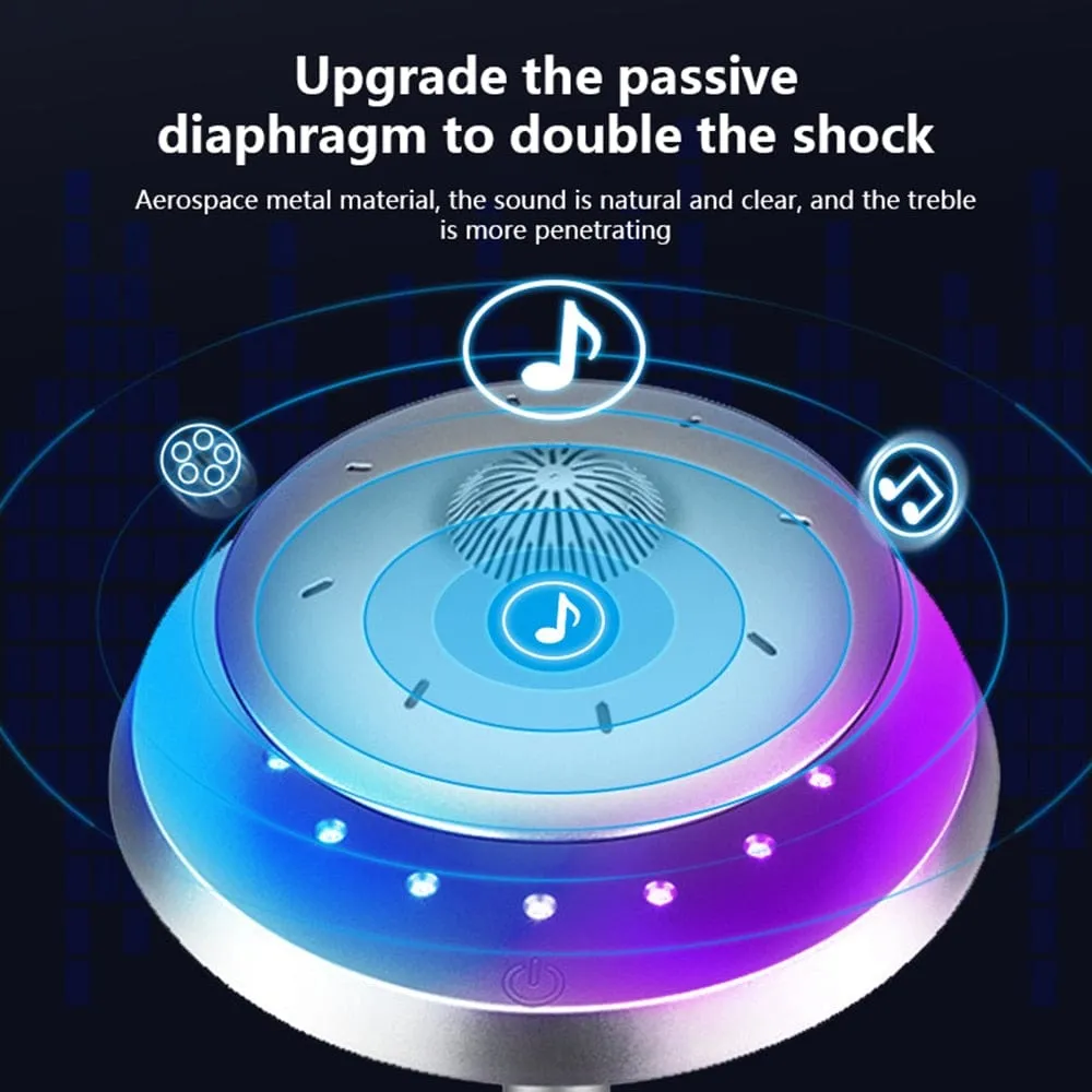 LevitateSound: Smart LED 3D Surround Sound UFO Speaker