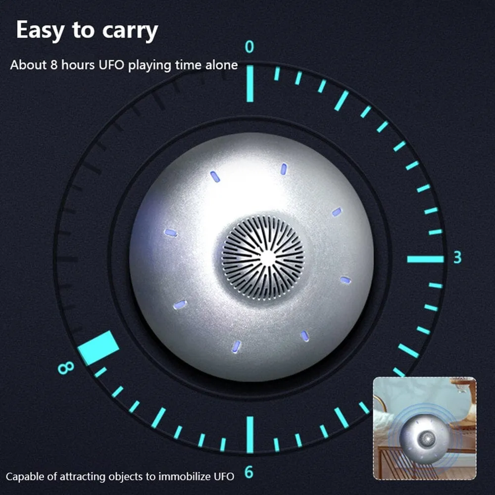 LevitateSound: Smart LED 3D Surround Sound UFO Speaker