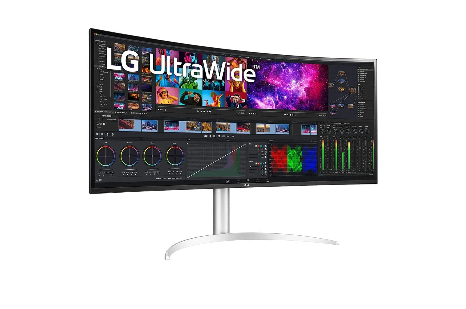 Lg Ultrawide Monitor 40Wp95x-W - 100.86 Cm (39.7") - 5120 X 2160 Wuhd