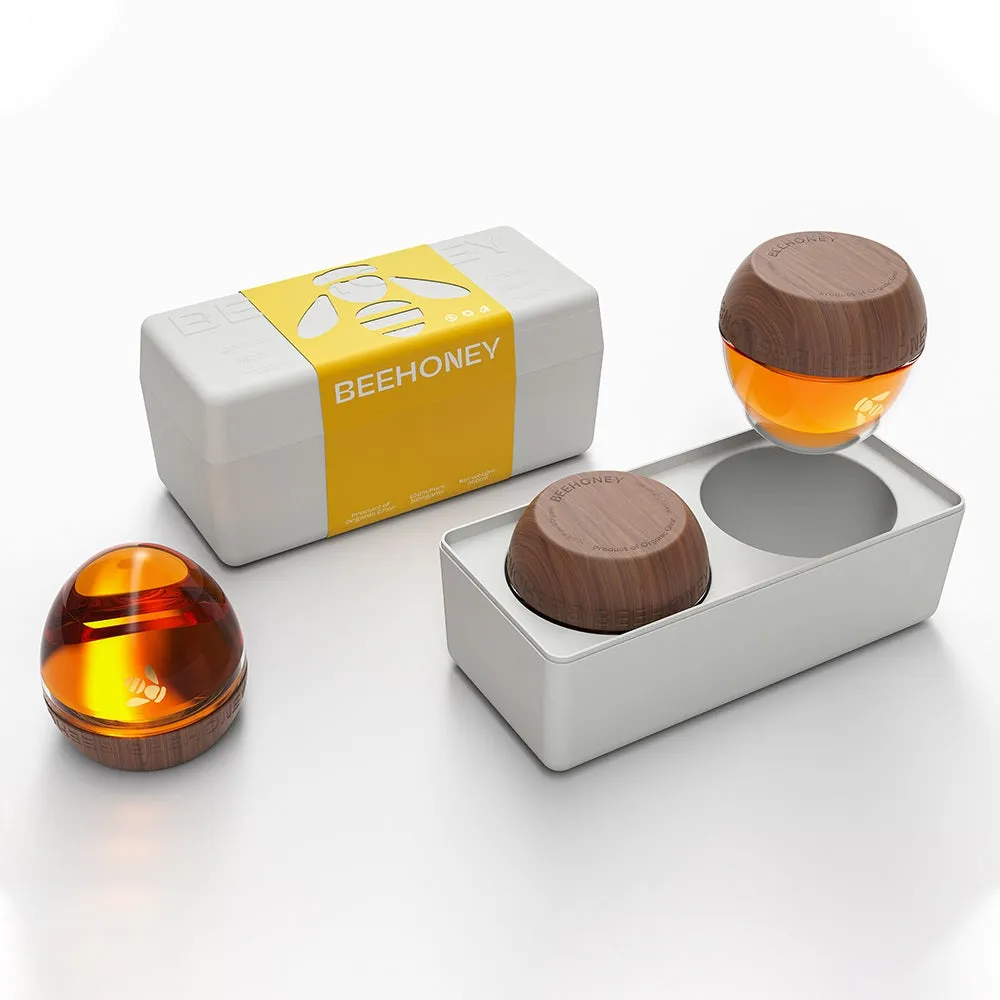 Mold Pulp Honey Box 2-piece Honey Packaging