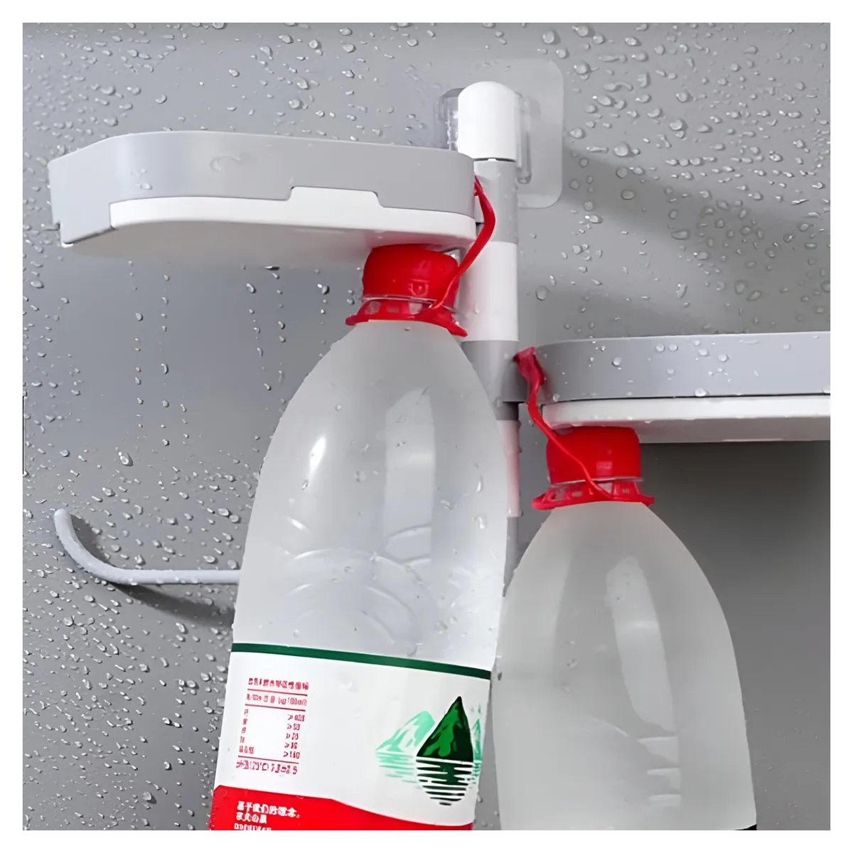 Multifunctional Super Powerful Self-Adhesive 3-In-1 Soap Dish Holder Ba - 201