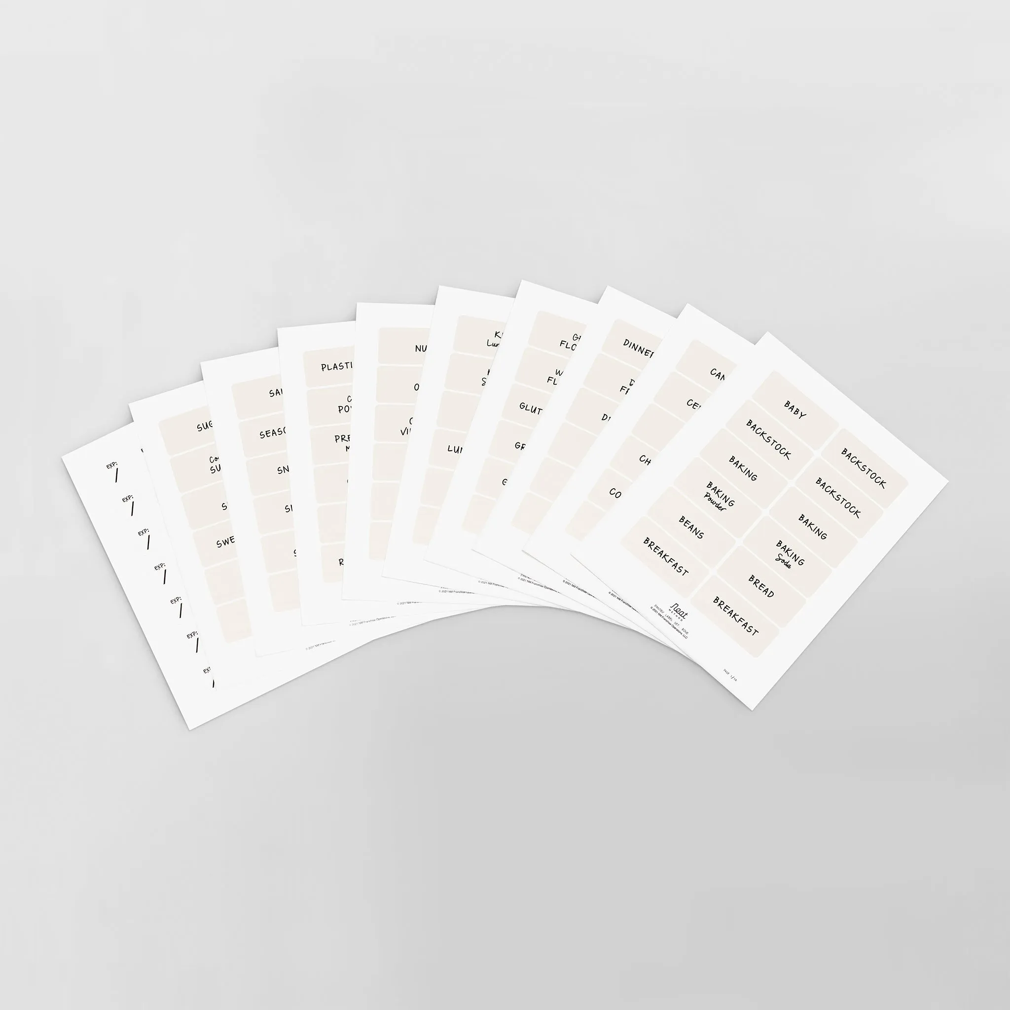 Pantry Label Set