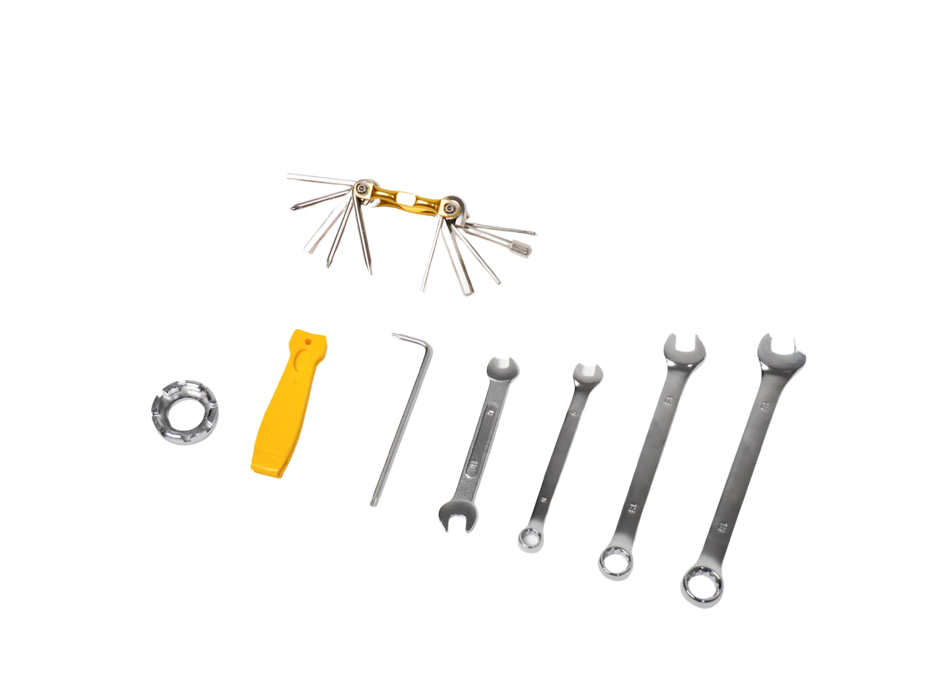 Reid 8 Piece Bike Assembly Tool Kit Black