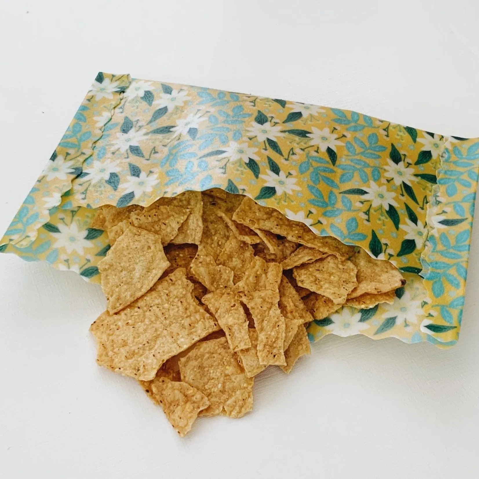 Reusable Beeswax Food Wrap 10" x 10" Sheets (Set of 2)