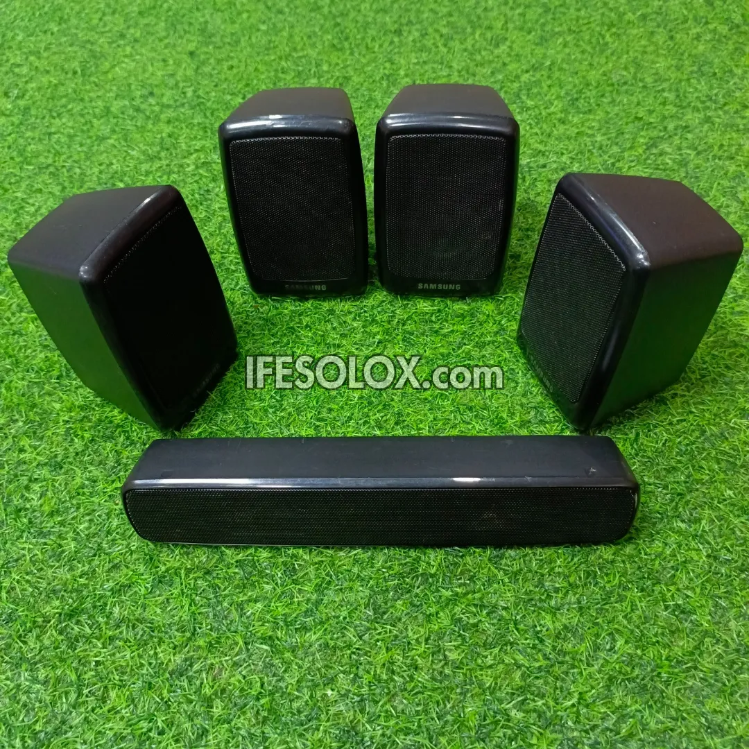 Samsung PS-FZ320, PS-RZ320 3Ohms Home Theater Surround Speakers Complete Set - Foreign Used