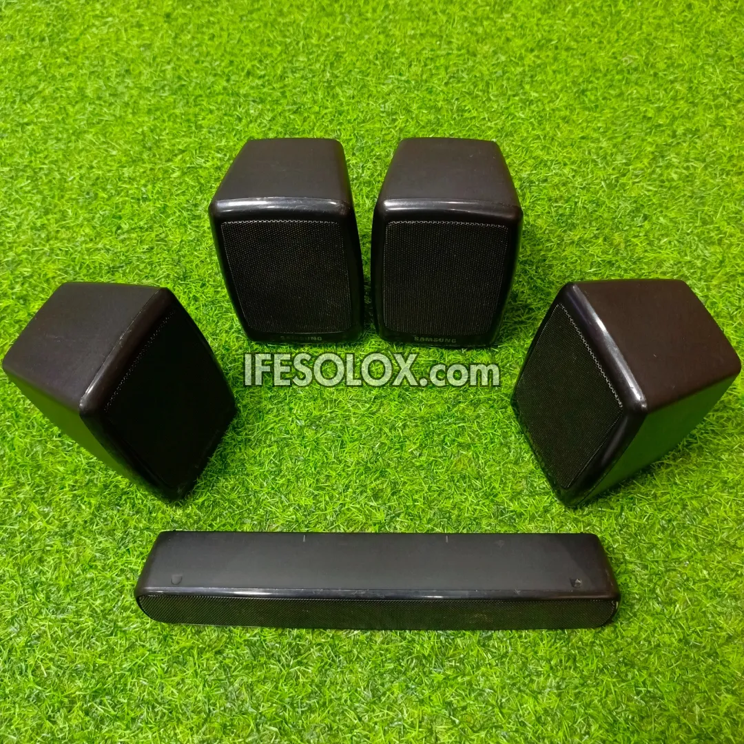 Samsung PS-FZ320, PS-RZ320 3Ohms Home Theater Surround Speakers Complete Set - Foreign Used