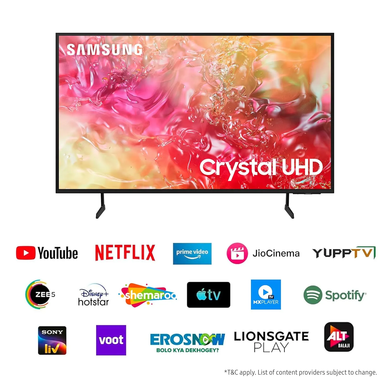 Samsung UA65DU7660KLXL  163 cm (65 inches) 4K Ultra HD Smart LED TV (Black)