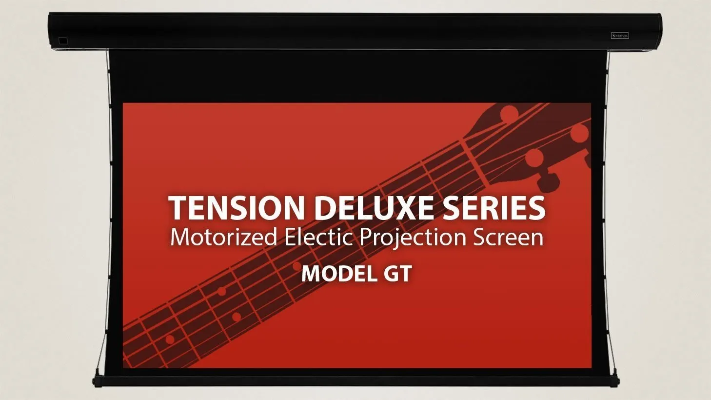 Severtson Screens Electric Retractable Tab Tension 135" (120.0" x 67.5") HDTV [16:9] GT1691353D