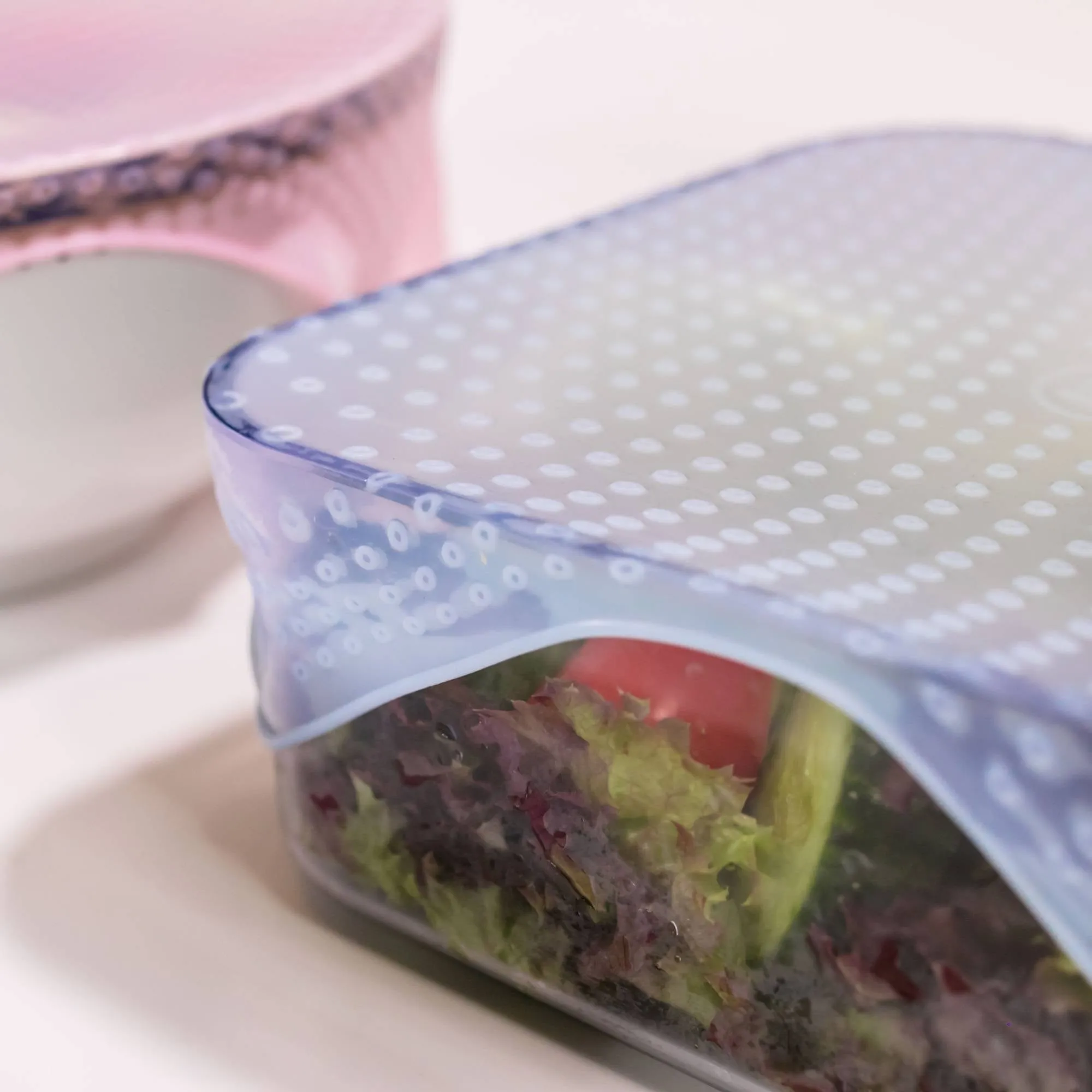 SILICONE STRETCH   SEAL FOOD WRAP  (Medium & Large)
