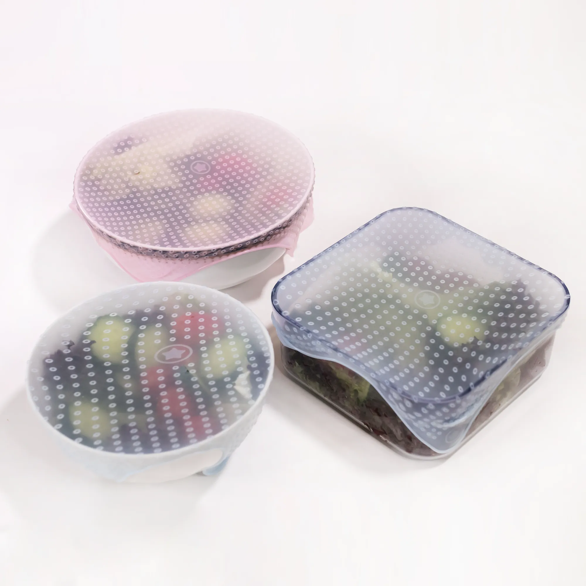 SILICONE STRETCH   SEAL FOOD WRAP  (Medium & Large)