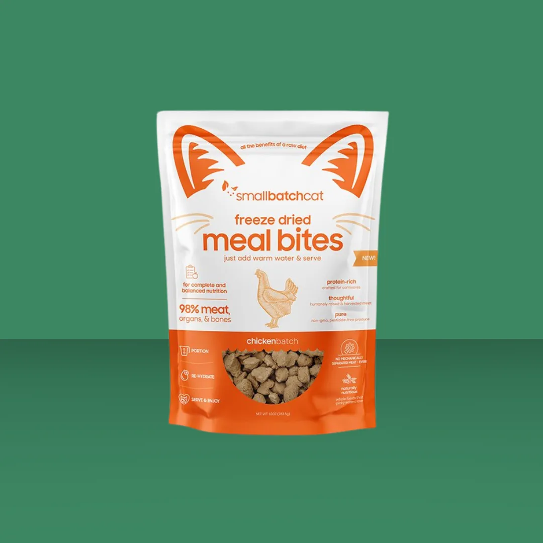 Small Batch Cat FD Meal Bites Chicken 10oz