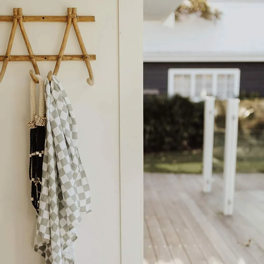 Snug as a Bub & Co. Organic Swaddle - Moss Check
