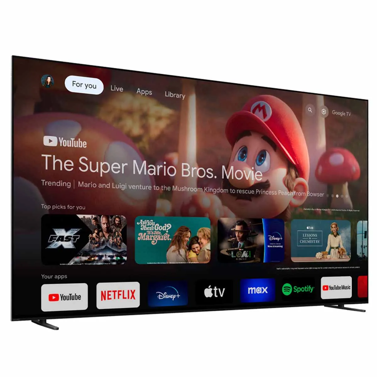 Sony BRAVIA 8 OLED 4K HDR Google TV (2024)