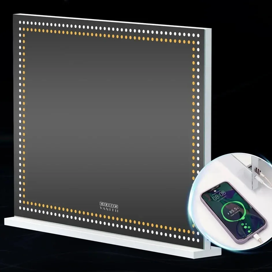 The Audrey Hollywood Vanity Mirror with LED Lights and Bluetooth Speaker