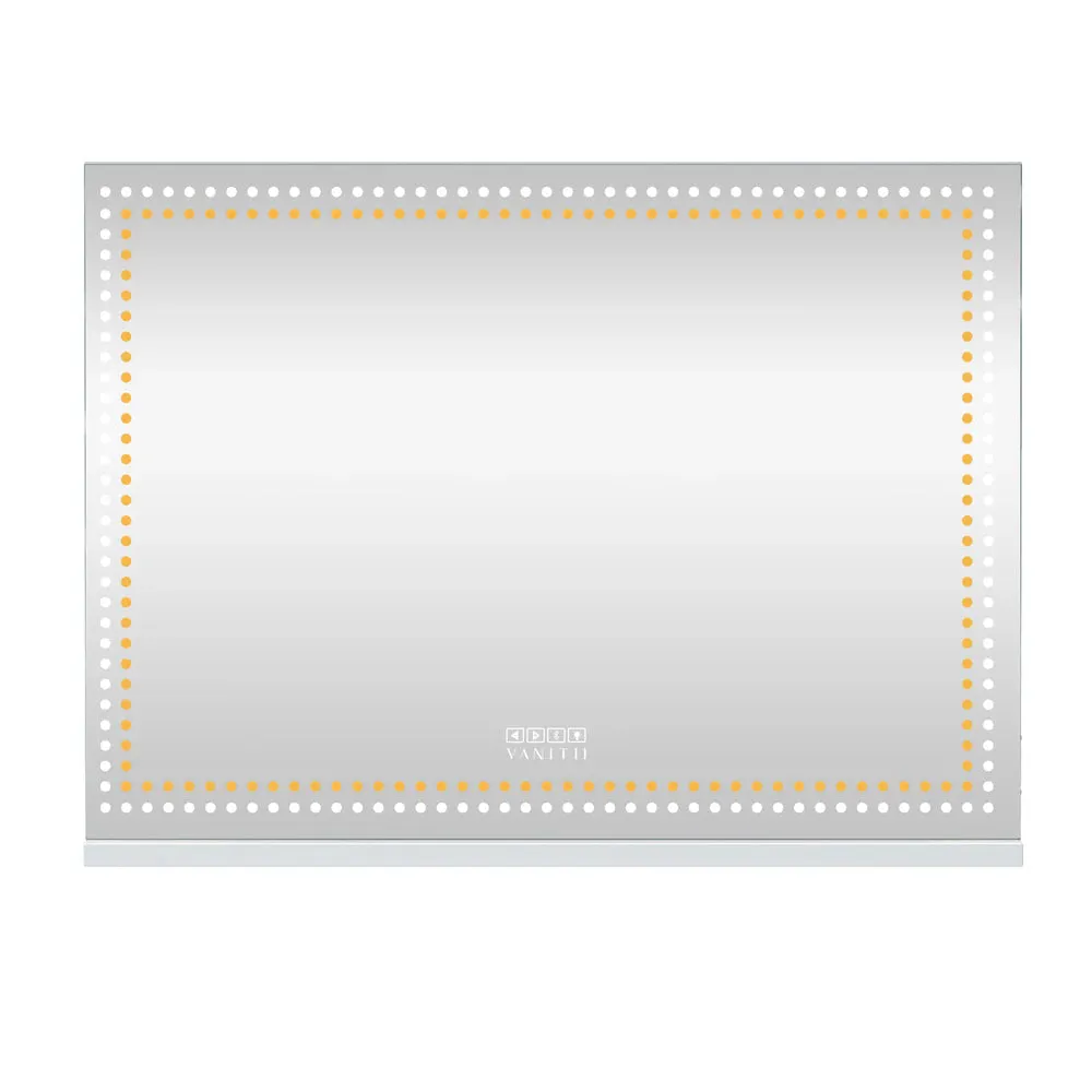 The Audrey Hollywood Vanity Mirror with LED Lights and Bluetooth Speaker