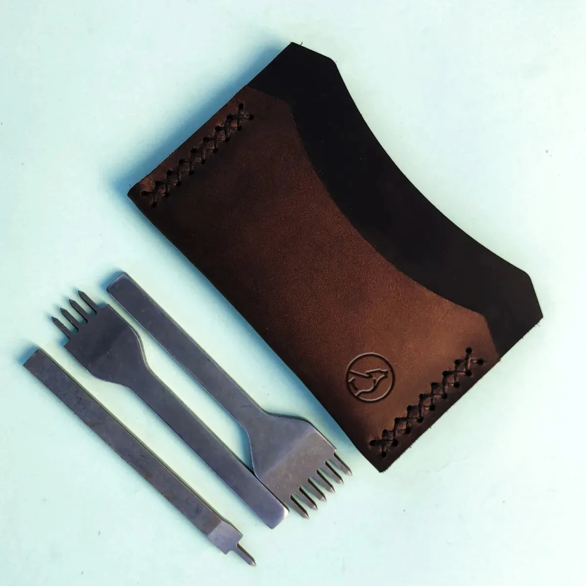 The Masterpiece: A Leather Cardholder Wallet - Brown Color