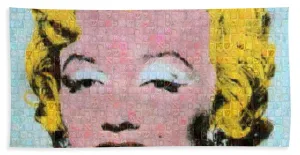 Tribute to Andy Warhol - 1 - Beach Towel