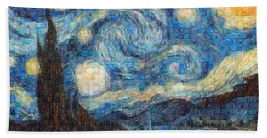 Tribute to Van Gogh - 3 - Bath Towel