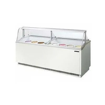 Turbo Air TIDC-91W-N White Ice Cream Dipping Cabinets