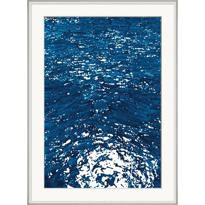 Vertical Waters - Framed Art